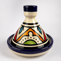 Marokkanische Mini-Tajine aus Fès – Handbemalte Keramik