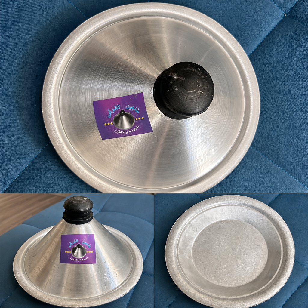 Traditioneller marokkanischer Metall-Tajine