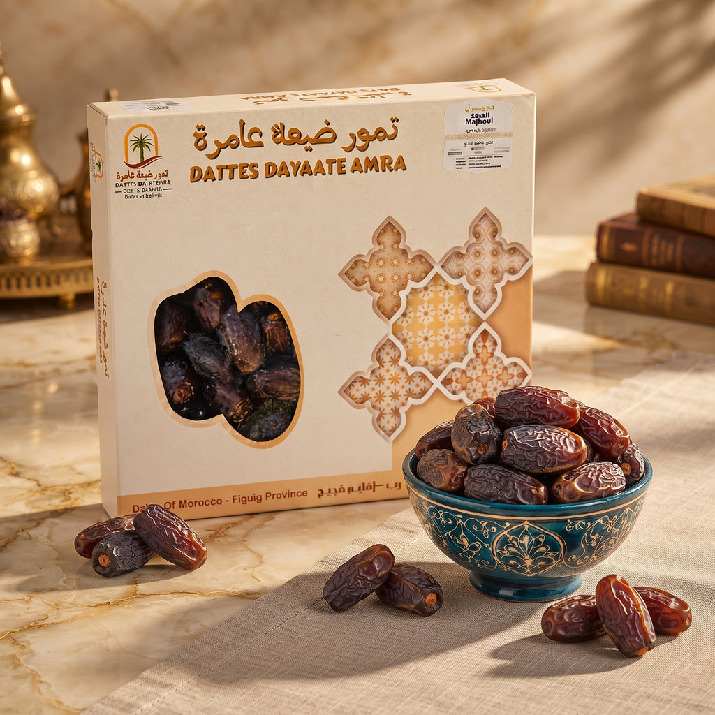 Premium Medjoul Datteln „Dayaate Amra“ – Marokko