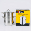 Produktbeschreibung: HCX Drum-Shape 2-Stufen-Dampfgarer (22 cm)