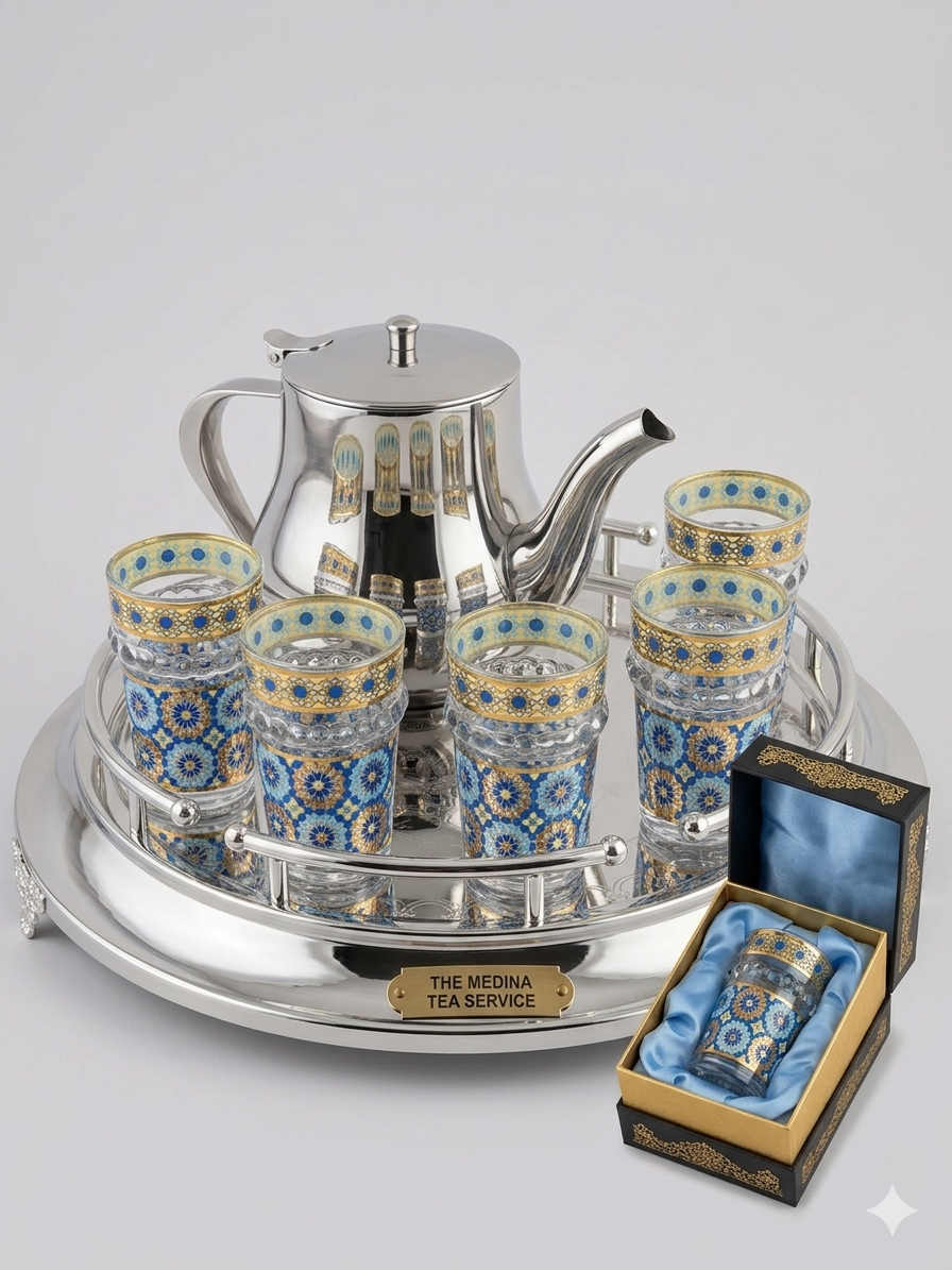 Genießen Sie Teekultur mit Stil – Elegantes Teeglas-Set (6-teilig)