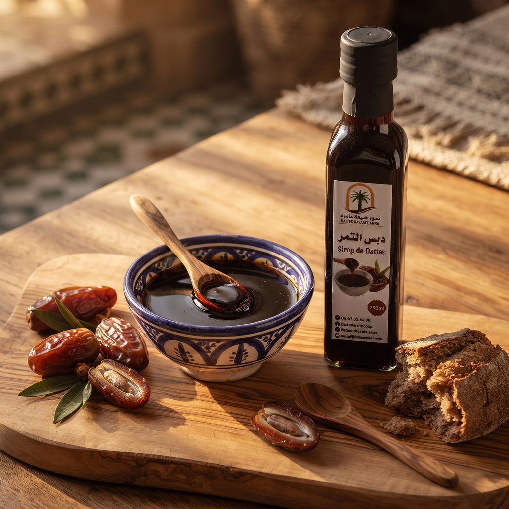 Natürlicher Dattelsirup aus Marokko 250ml – 100% Vegan & Natürlich