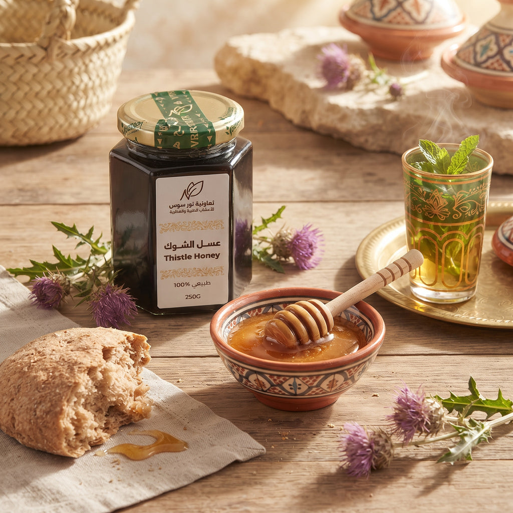 Marokkanischer Distelhonig – 100 % reiner Naturhonig