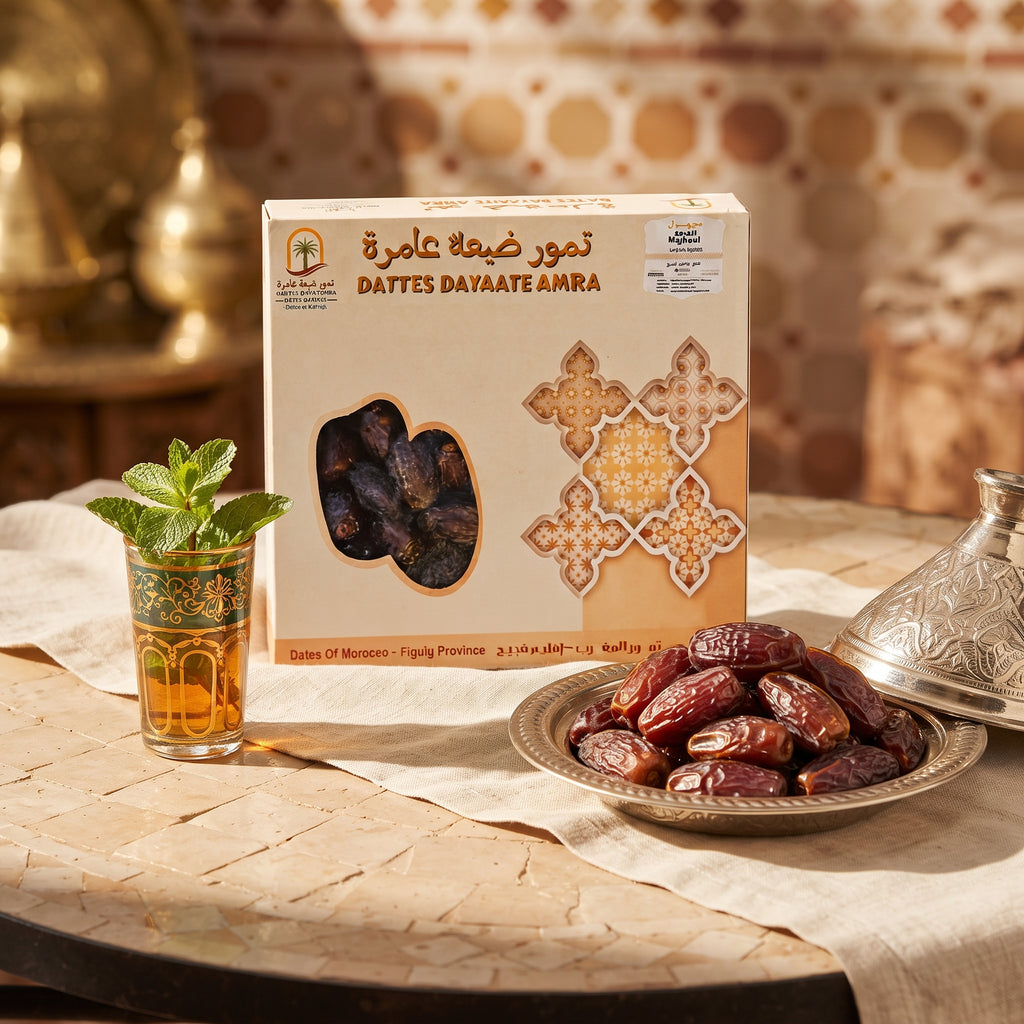 Premium Medjoul Datteln „Dayaate Amra“ – Marokko