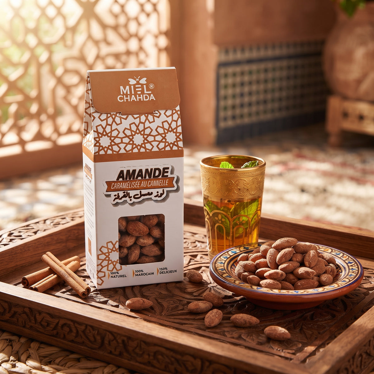 Zimt-Mandeln – Aromatischer Genuss aus Marokko
