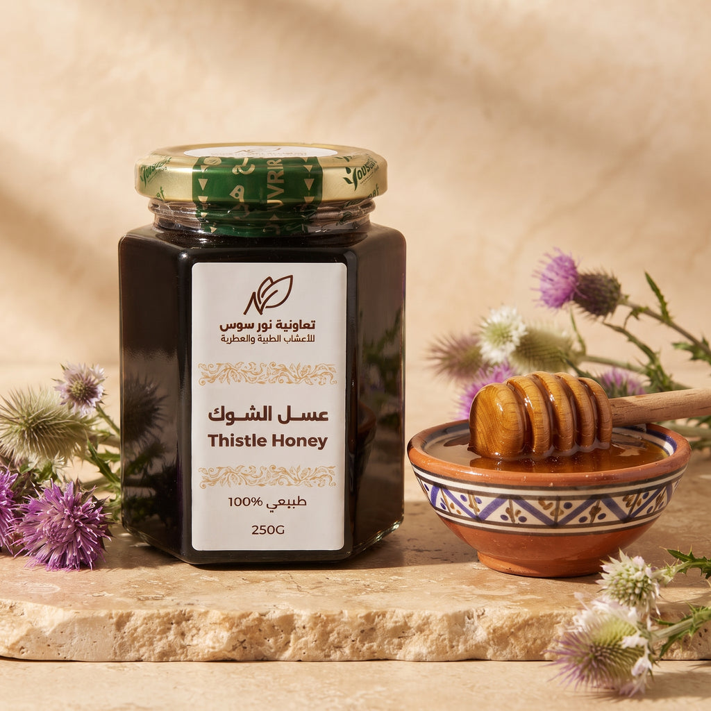 Marokkanischer Distelhonig – 100 % reiner Naturhonig