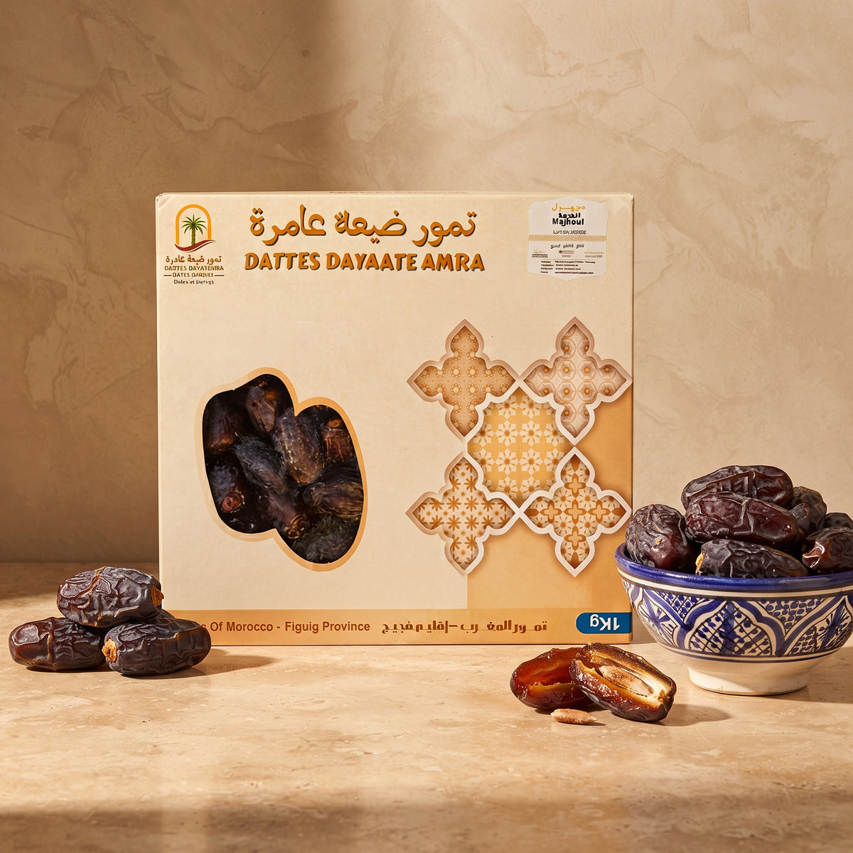 Premium Medjoul Datteln „Dayaate Amra“ – Marokko
