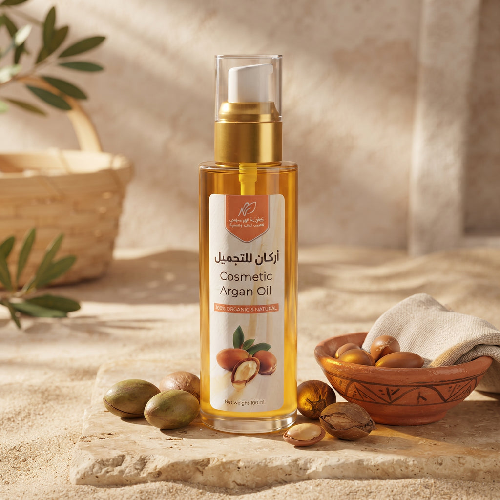 **Marokkanisches Arganöl – 100 % natürliche Pflege für Haut & Haar**