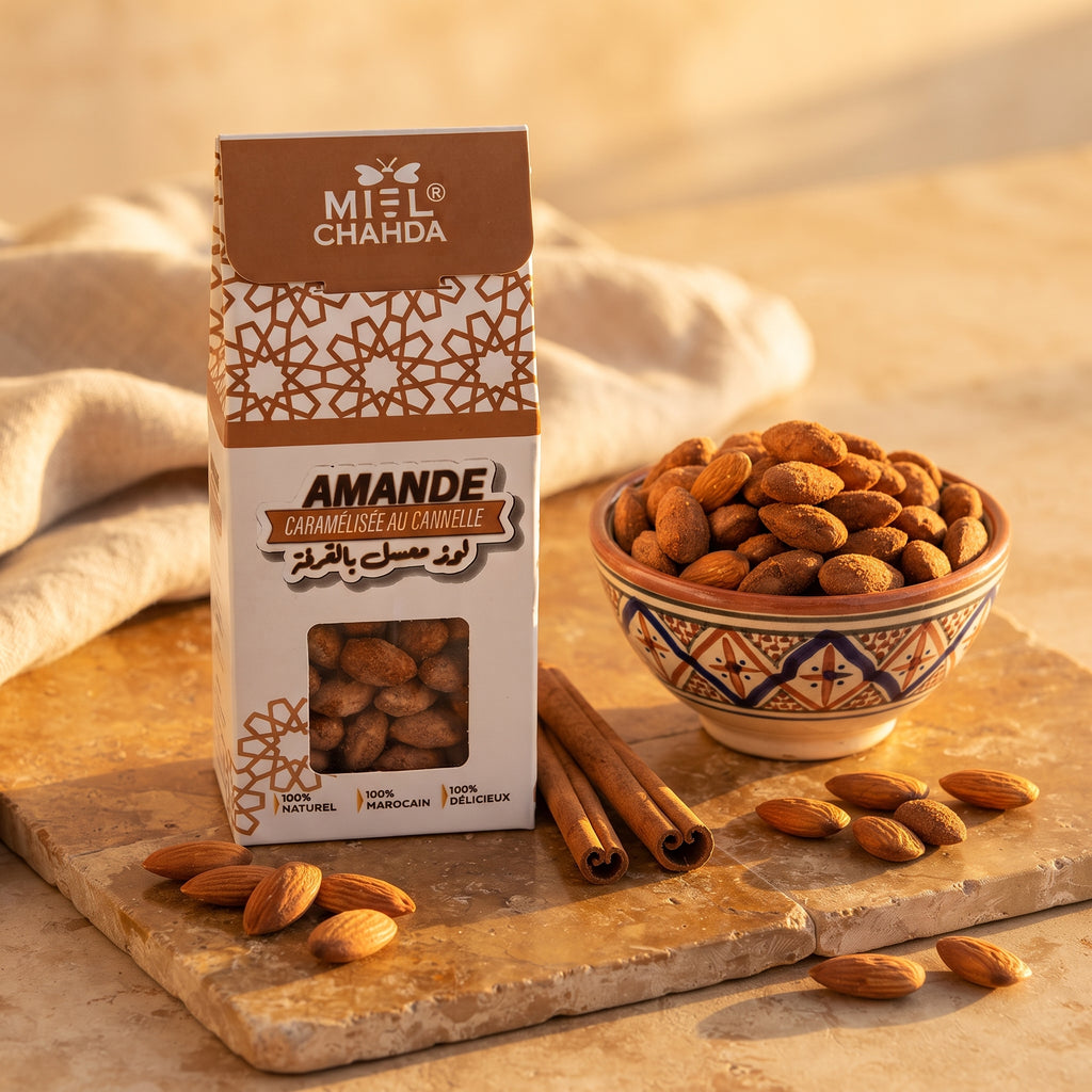 Zimt-Mandeln – Aromatischer Genuss aus Marokko