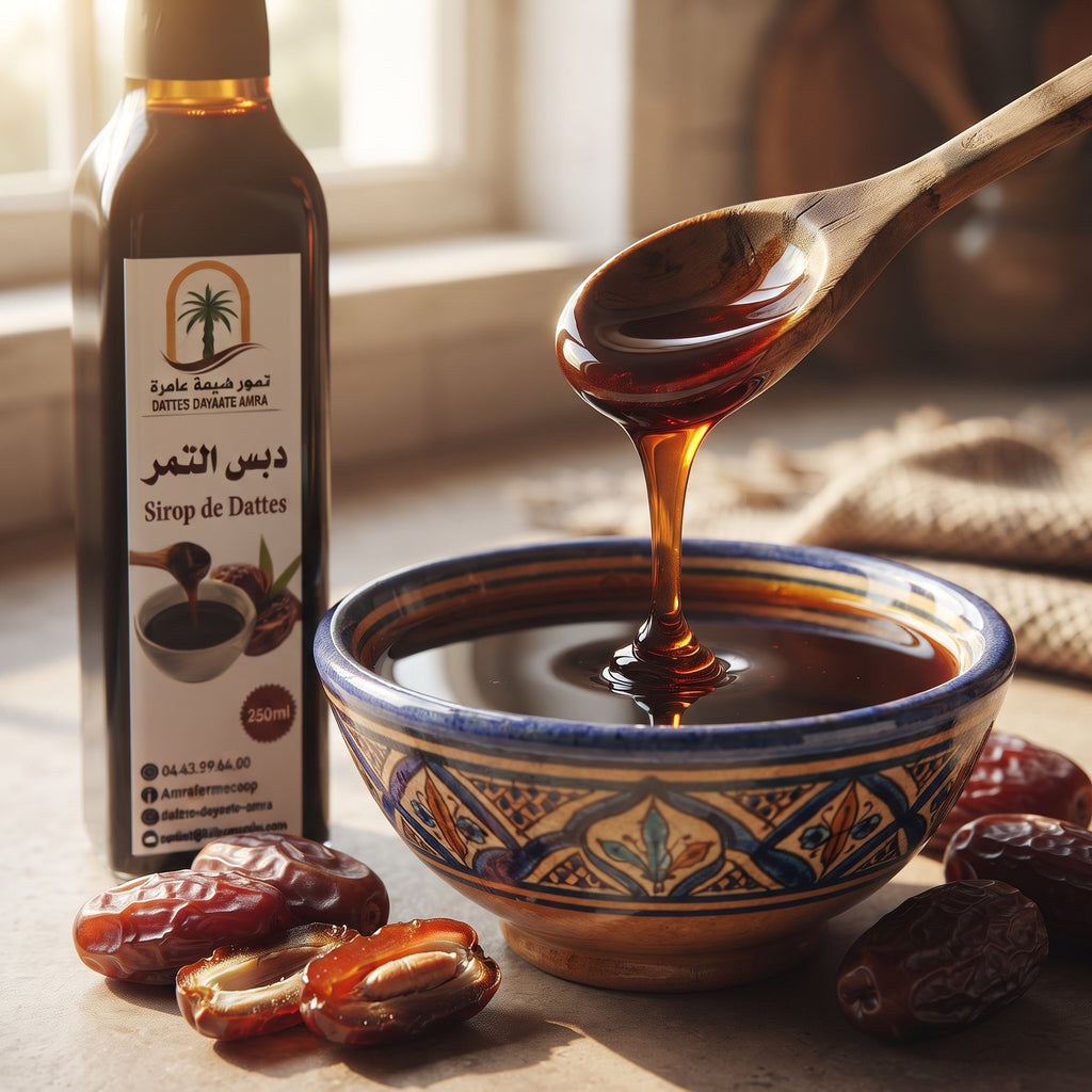 Natürlicher Dattelsirup aus Marokko 250ml – 100% Vegan & Natürlich
