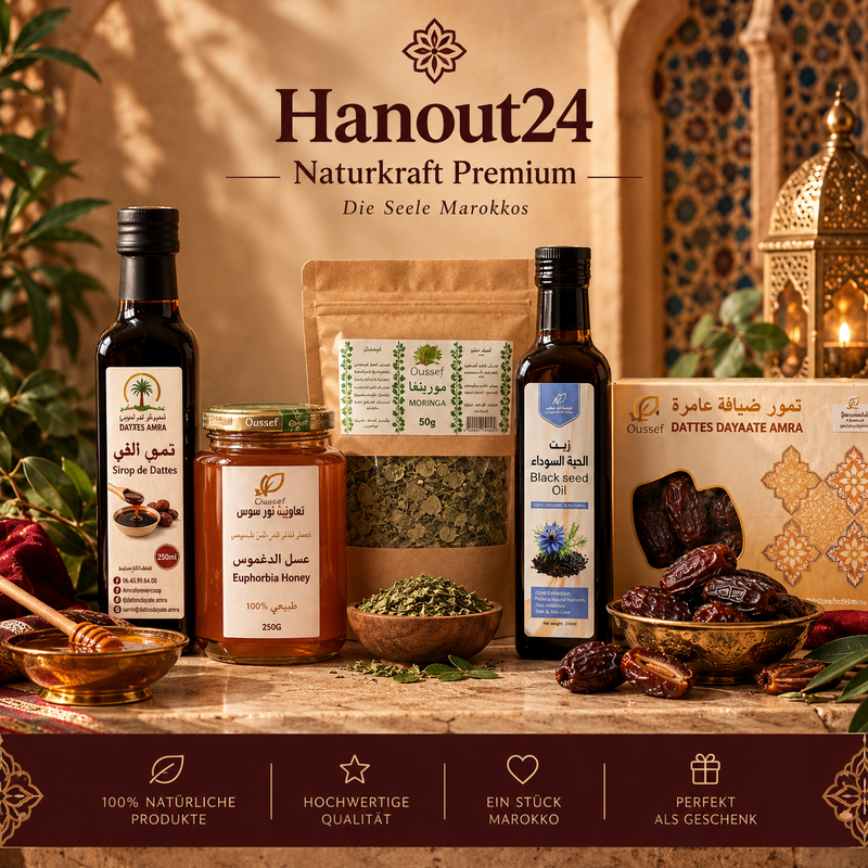 Hanout24 Naturkraft Premium – Marokkanisches Naturset